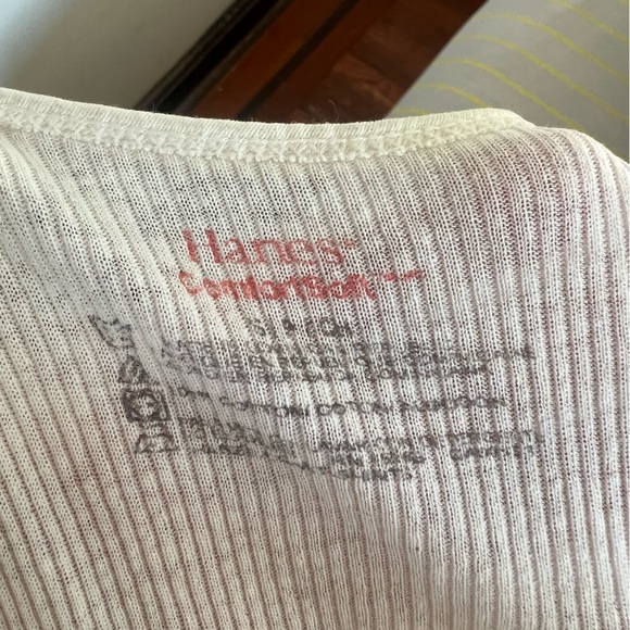 Hanes ribbed tank - size S - Picture 2 of 4